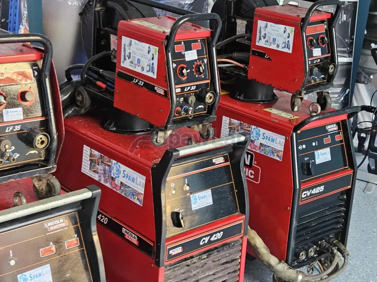 Lincoln Electric CV 420, used MIG/MAG welder Synergia, photo 7