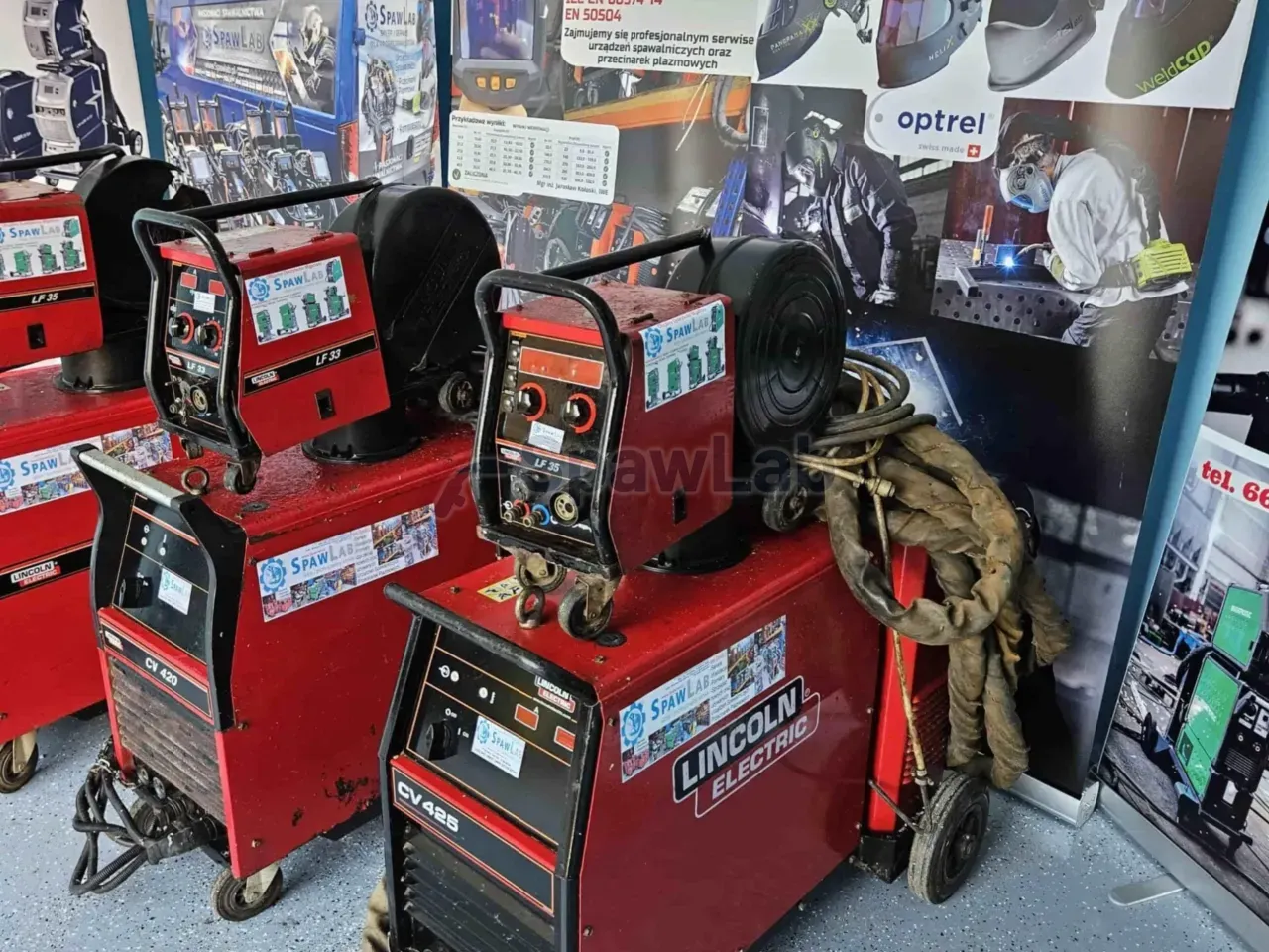 Lincoln Electric CV 420, used MIG/MAG welder Synergia, photo 8