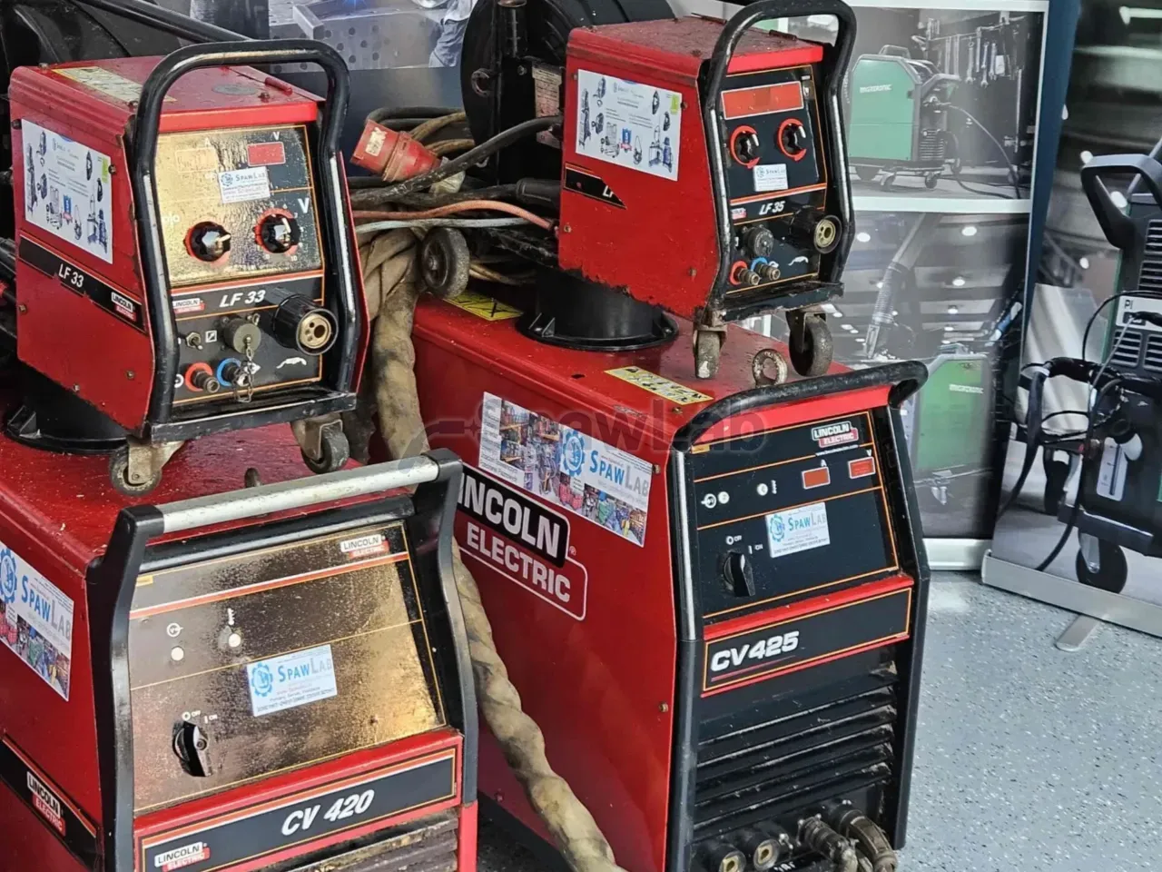 Lincoln Electric CV 420, used MIG/MAG welder Synergia, photo 8