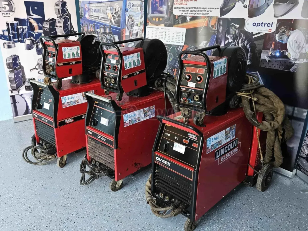 Lincoln Electric CV 420, used MIG/MAG welder Synergia, photo 9