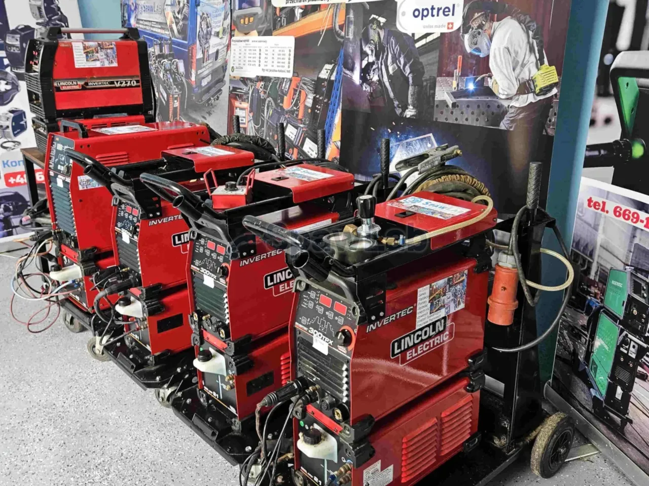 Lincoln Invertec 300TPX, used TIG welder
