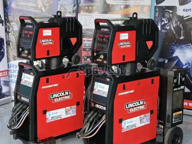 Lincoln Powertec i500S, used MIG/MAG welder