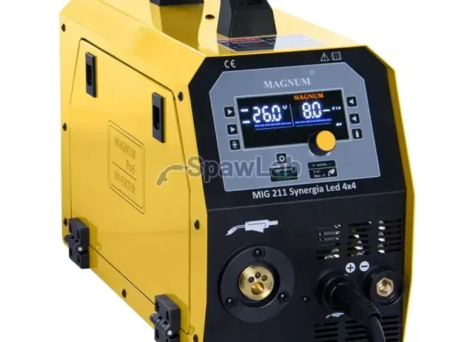 Magnum MIG/MAG-Schweißgerät MIG 211 SYNERGIA LED 4×4 U MI 211 SYN LED