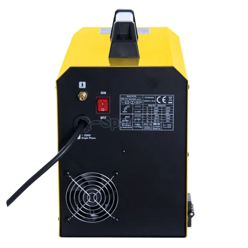 Magnum MIG/MAG-Schweißgerät MIG 211 SYNERGIA LED 4×4 U MI 211 SYN LED, Bild 4