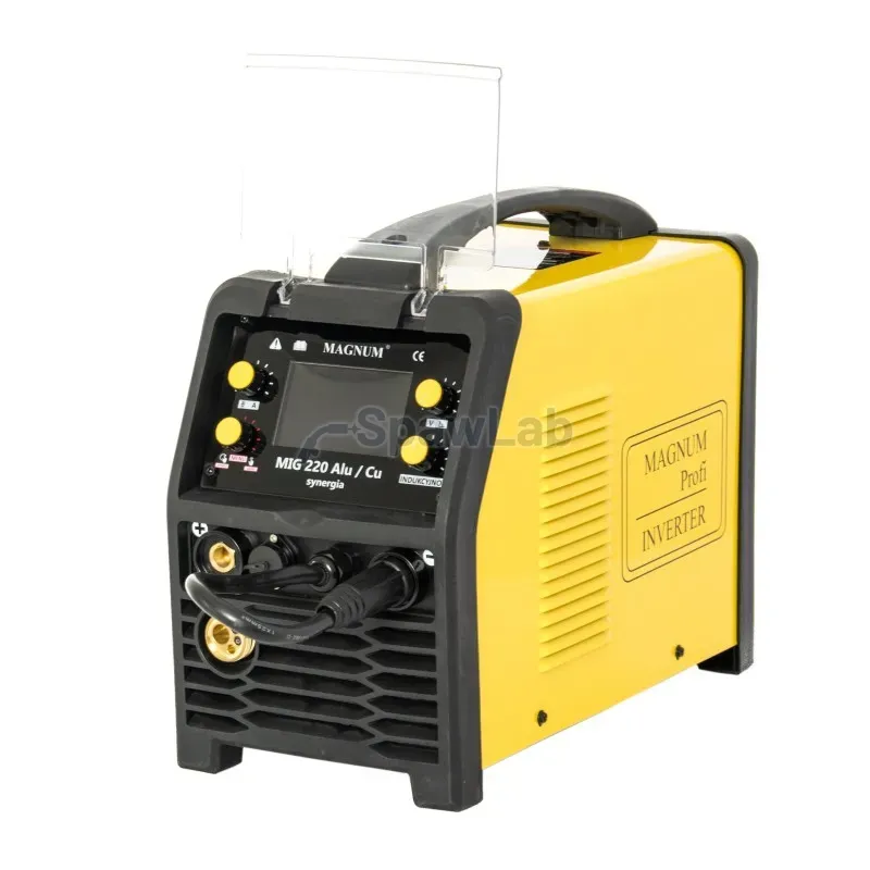 Magnum MIG/MAG-Schweißgerät MIG 220 ALU/CU LCD Synergia U MI 220AL CU, Bild 4