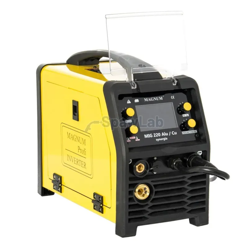 Magnum MIG/MAG-Schweißgerät MIG 220 ALU/CU LCD Synergia U MI 220AL CU, Bild 5