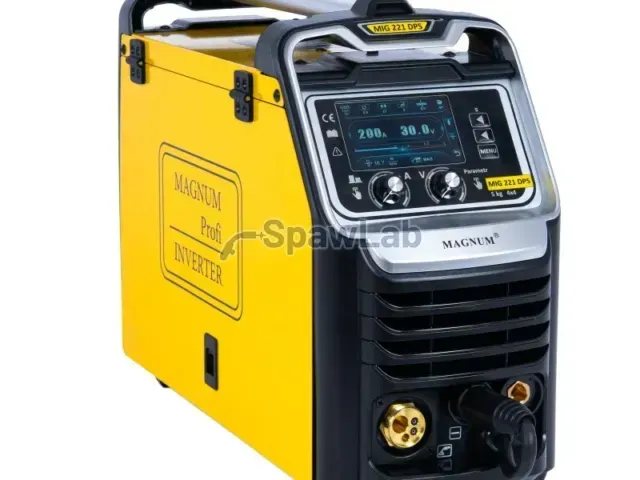 Magnum MIG/MAG-Schweißgerät MIG 221 Dual Puls Synergia 4×4 U MI 221 DPS 5