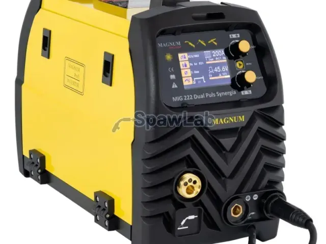 Magnum MIG/MAG-Schweißgerät MIG 222 Dual Puls Synergia U MI 222 DP LCD