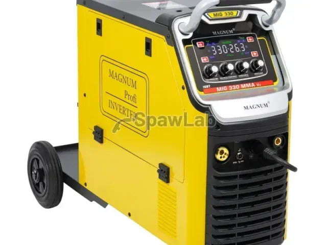 Magnum MIG/MAG Welder MIG 330 MMA V2 4×4 IGBT U MI 330 MMAV2