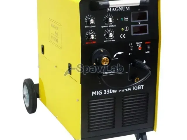 Magnum MIG/MAG Welder MIG 330 MMA 4×4 U MI 330 WIGB