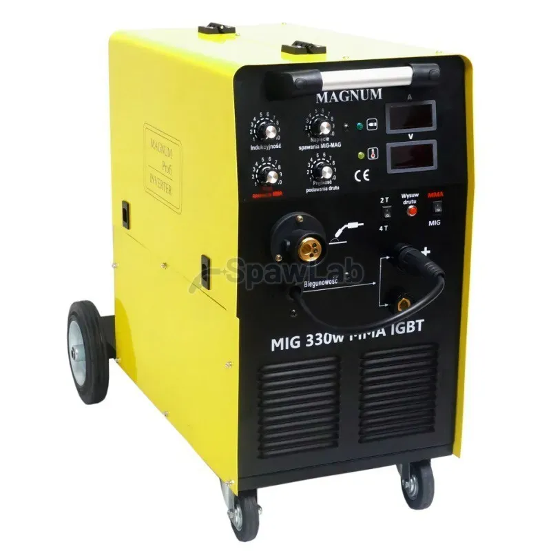 Magnum MIG/MAG Welder MIG 330 MMA 4×4 U MI 330 WIGB