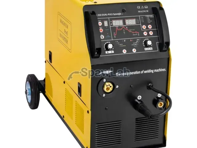 Magnum MIG/MAG Welder MIG 350 Dual pulse synergic 4×4 U MI 350 puls