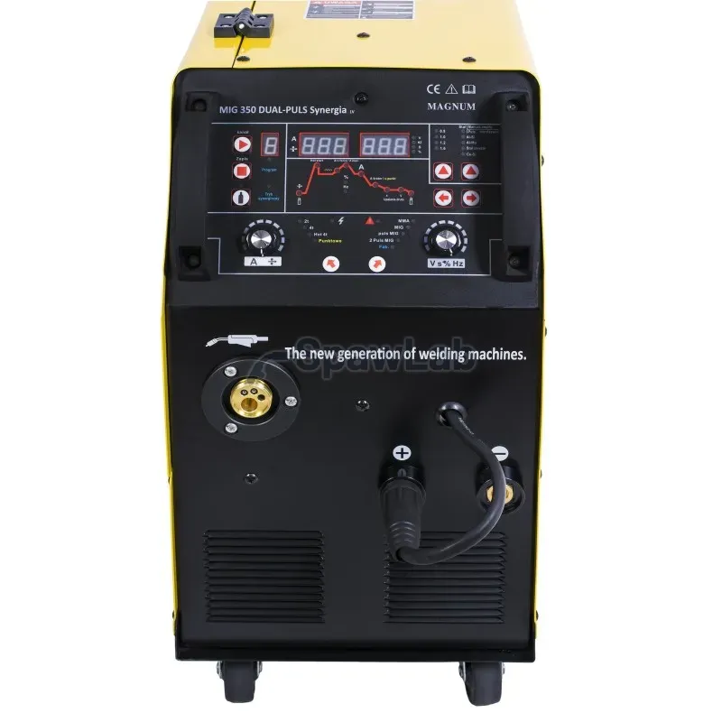 Magnum MIG/MAG Welder MIG 350 Dual pulse synergic 4×4 U MI 350 puls, photo 2