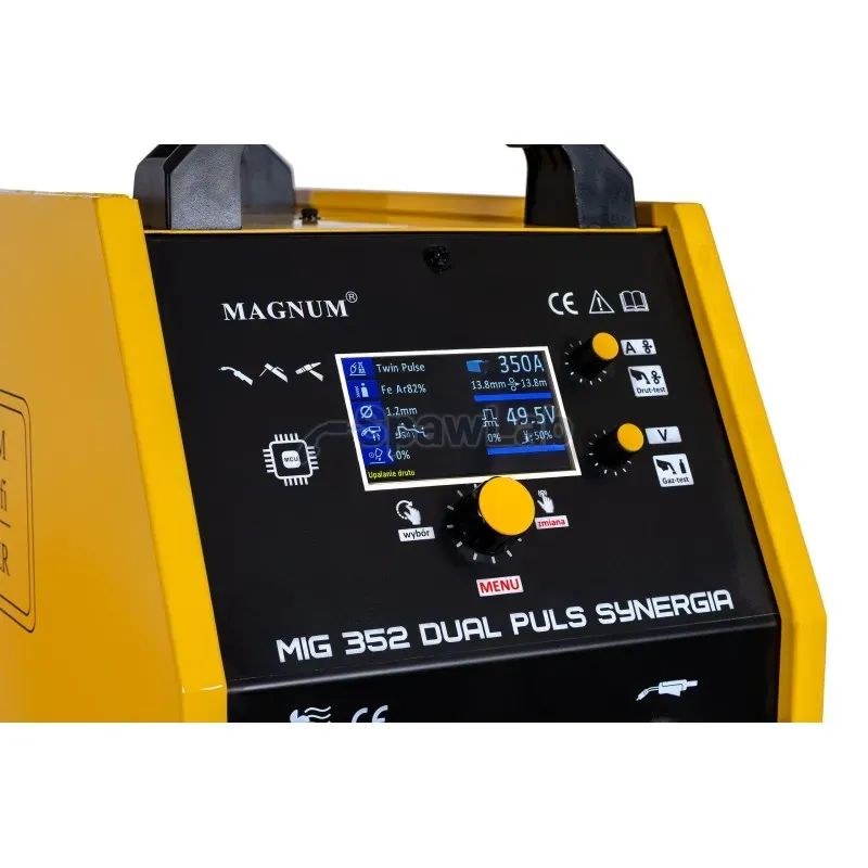 Magnum MIG/MAG welder MIG 352 Dual Pulse synergic U MI 352 DP SYN, photo 2