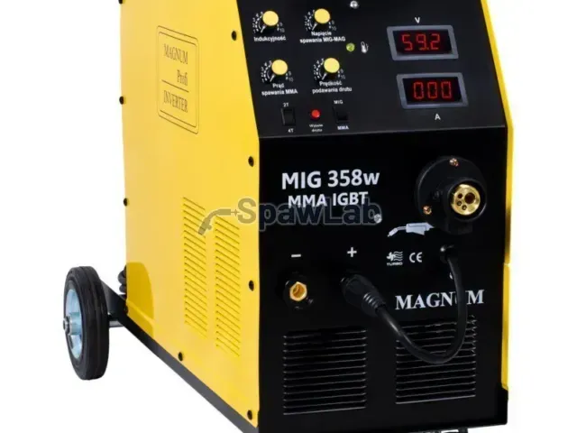Magnum MIG/MAG welder MIG 358W MMA 4x4 U MI 358W MMA