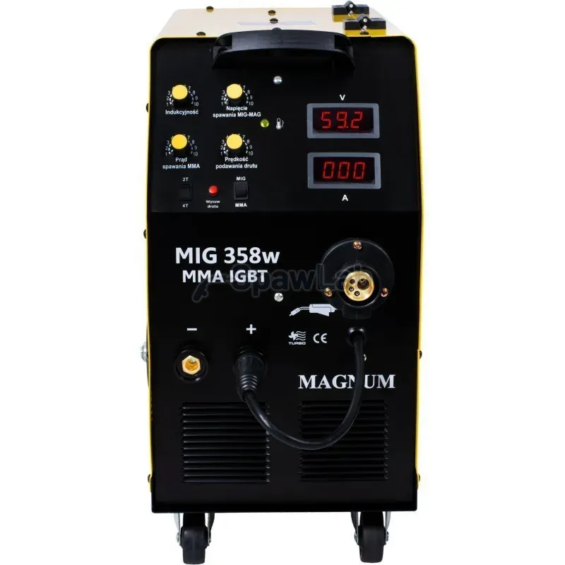 Magnum MIG/MAG welder MIG 358W MMA 4x4 U MI 358W MMA, photo 2