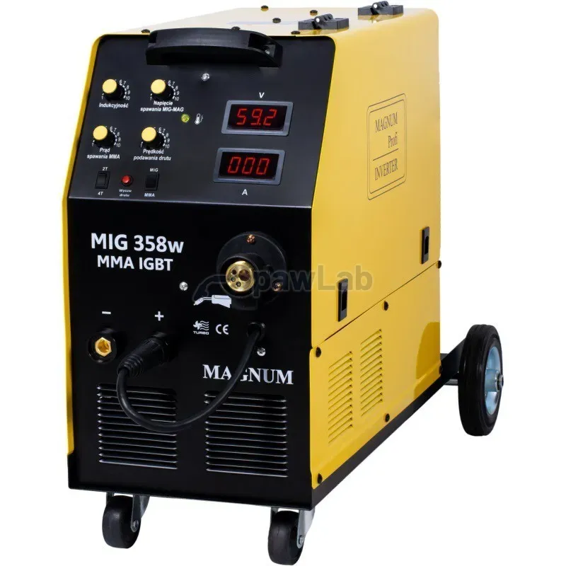 Magnum MIG/MAG welder MIG 358W MMA 4x4 U MI 358W MMA, photo 4