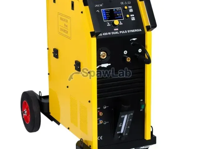 Magnum MIG/MAG Welder MIG 420W Dual Puls Synergia with Cooler U MI 420W DPS