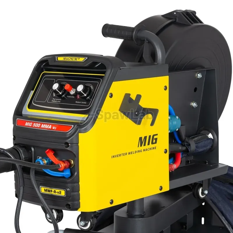 Magnum MIG/MAG-Schweißgerät MIG 500W MMA V U MI 500WMMAV2, Bild 4