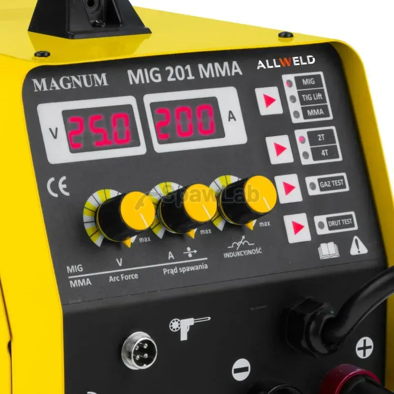 Magnum MIG/MAG Welder MIG 201 MMA IGBT U MI 201MMA, photo 3