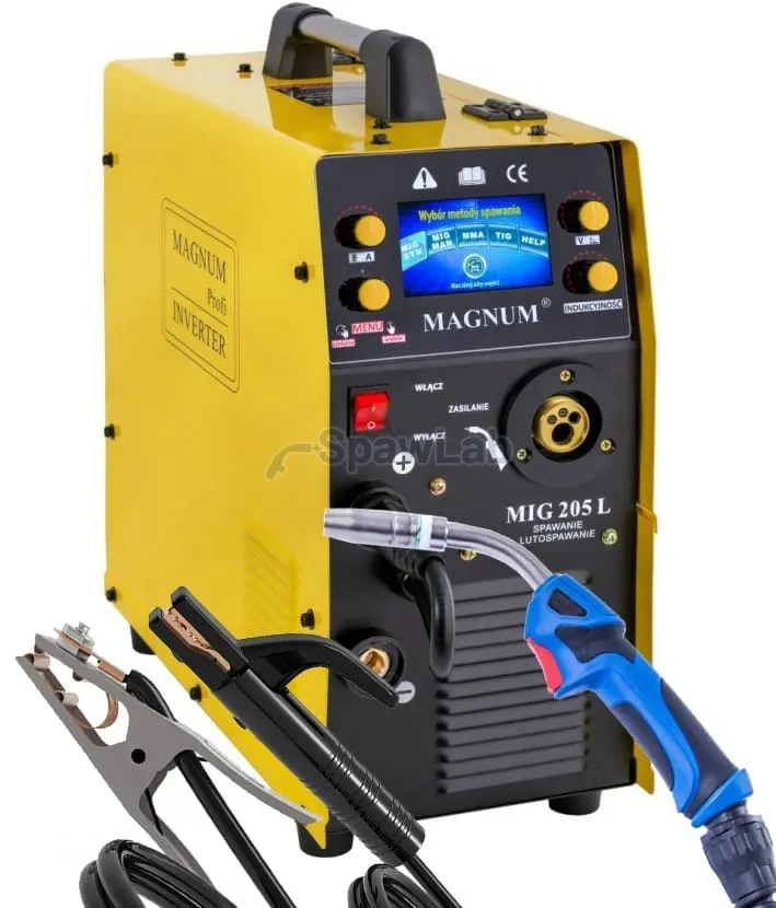Magnum MIG/MAG Welder MIG 205L LCD Synergia U MI 205L AUT