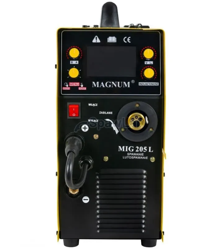 Magnum MIG/MAG Welder MIG 205L LCD Synergia U MI 205L AUT, photo 6
