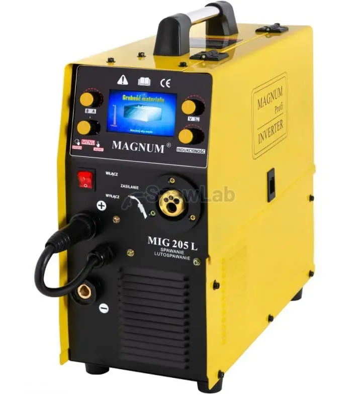 Magnum MIG/MAG Welder MIG 205L LCD Synergia U MI 205L AUT, photo 7