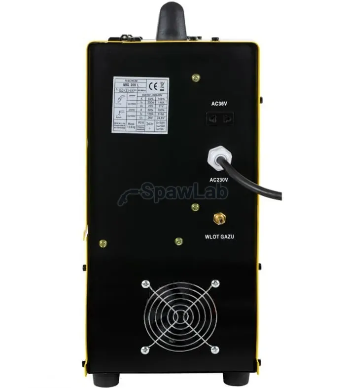 Magnum MIG/MAG Welder MIG 205L LCD Synergia U MI 205L AUT, photo 8
