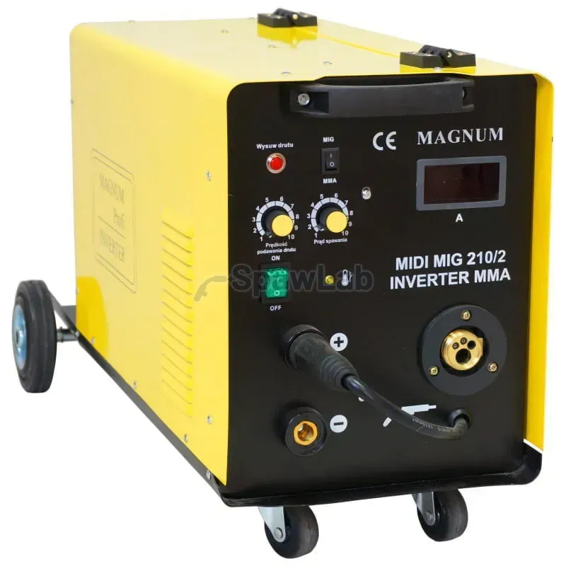 Magnum MIG/MAG-Schweißgerät MIG 210/2MMA Synergia 4×4 U MI 210/2MMA
