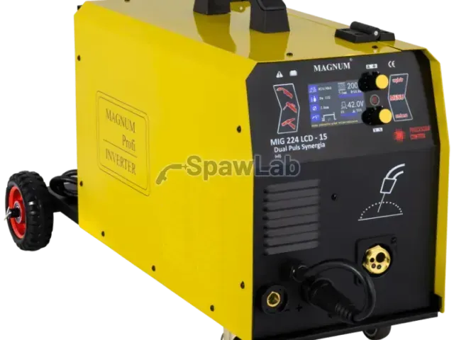 Magnum Półautomat Spawalniczy MIG 222 Dual puls synergia U MI 224 LCD