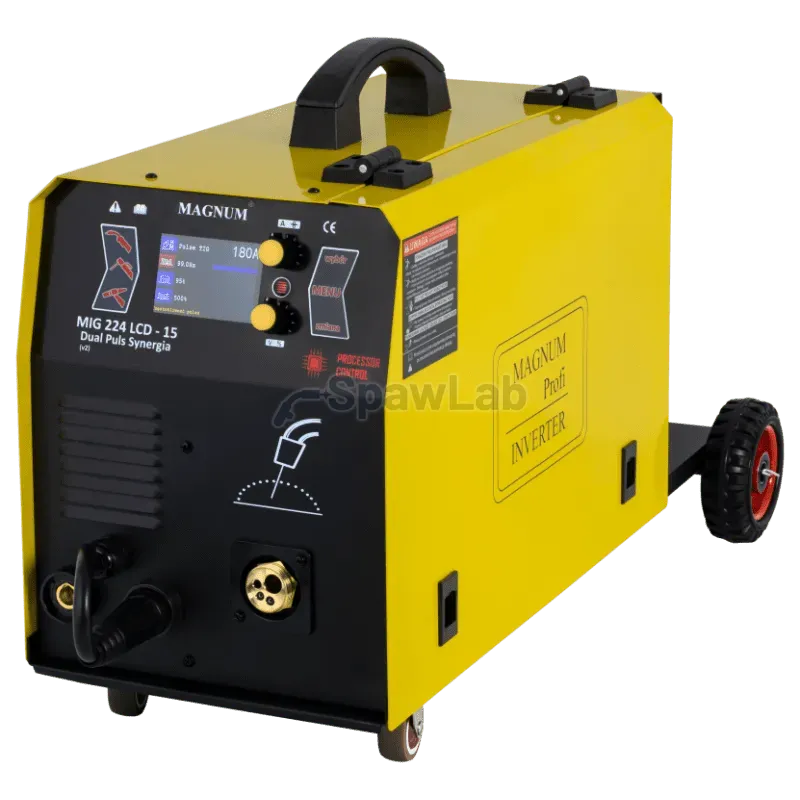 Magnum MIG/MAG welder MIG 222 Dual pulse Synergia U MI 224 LCD, photo 4