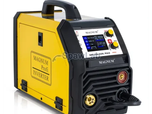 Magnum Półautomat Spawalniczy MIG 223 Dual puls Synergia U MI 223 DP LCD