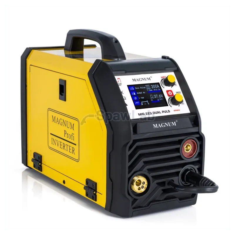 Magnum MIG/MAG-Schweißgerät MIG 223 Dual Puls Synergia U MI 223 DP LCD