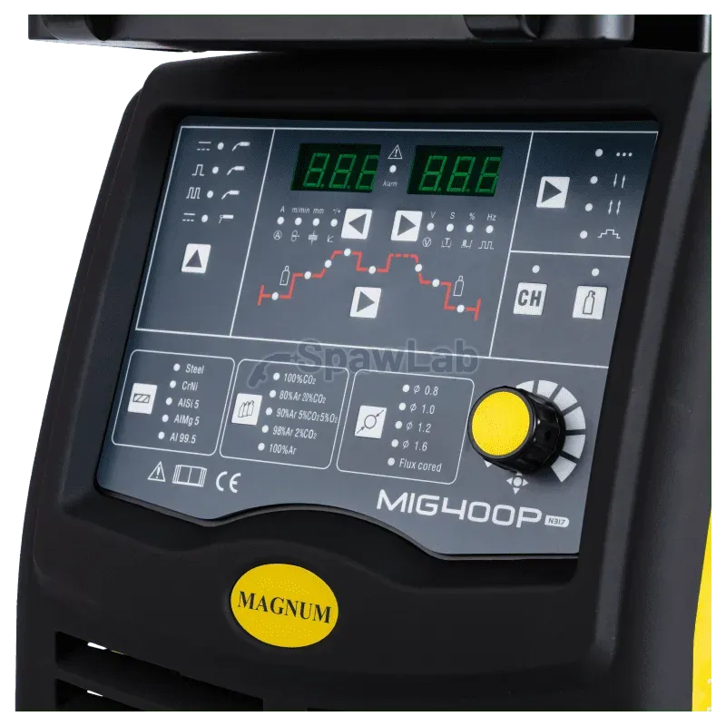 Magnum MIG/MAG-Schweißgerät MIG 400 Puls Synergie U MI 400P, Bild 4