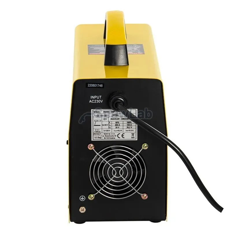 Magnum Inverter Welder Snake 200 II MMA IGBT U i SNA 200IIW, photo 6