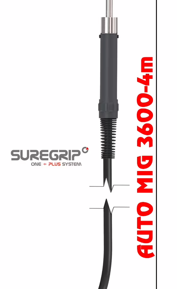MIG/MAG welding torch Parker Auto MIG 3600 4 m Euro, photo 2