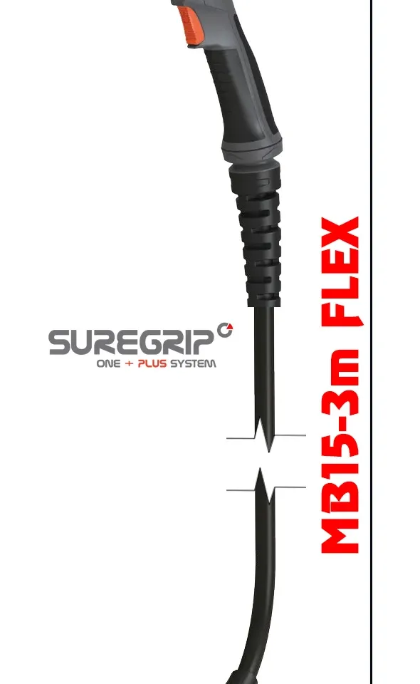 MIG/MAG-Schweißbrenner Parker Suregrip Ergo 1500 Flex 3 m, Bild 2