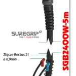 MIG/MAG welding torch Parker Suregrip Ergo 2400W PAK 5 m, photo 2
