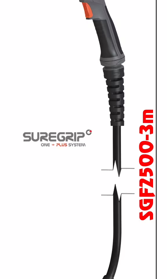 MIG/MAG-Schweißbrenner Parker Suregrip Ergo 2500 Flex 3 m, Bild 2
