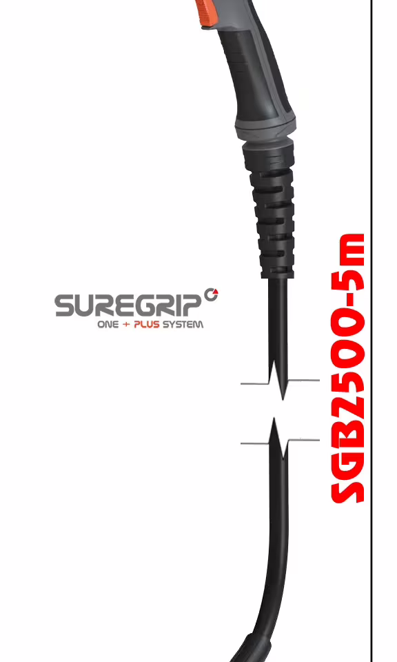 MIG/MAG welding torch Parker Suregrip Ergo 2500 PAK 5 m, photo 2
