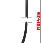 MIG/MAG-Schweißbrenner Suregrip Ergo 1400 PAK x 3 m plus 14 Bester mp1500/1501S/1603/1800, Bild 2