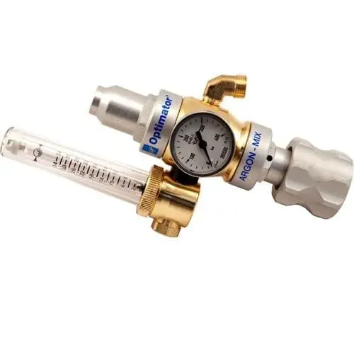 Migatronic Ar/Mix optimizer with flowmeter