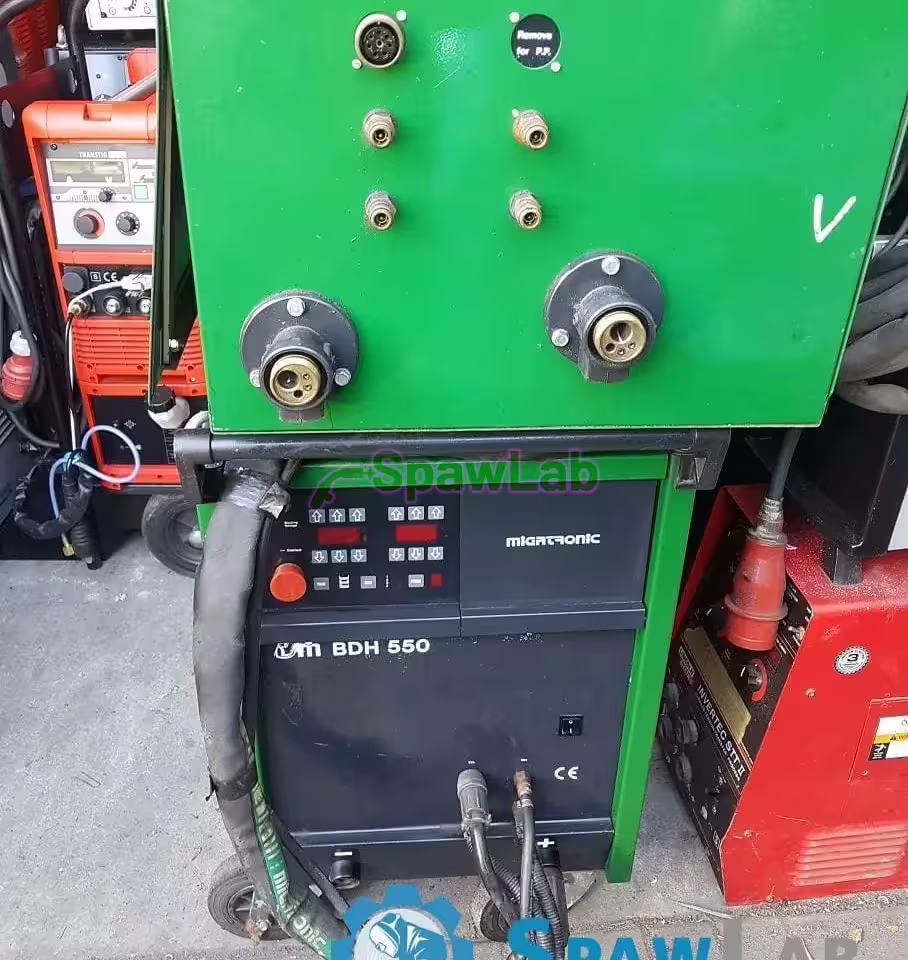Migatronic BDH 550 A, used MIG/MAG welder, photo 3