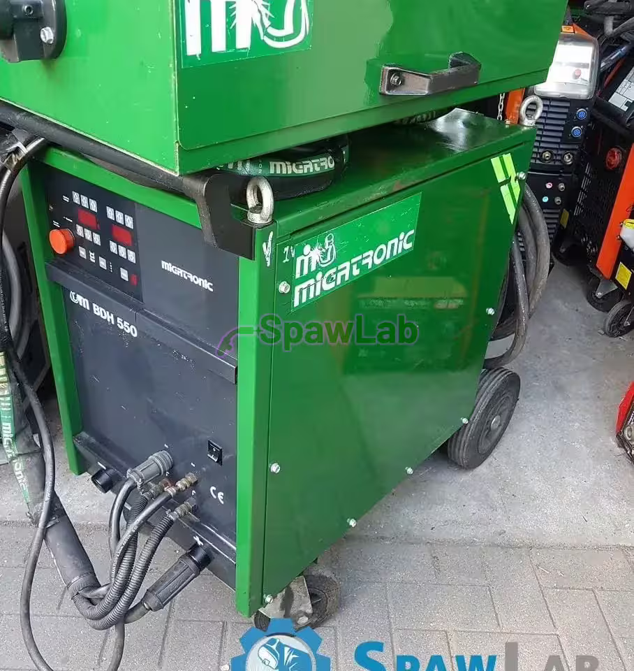 Migatronic BDH 550 A, used MIG/MAG welder, photo 5