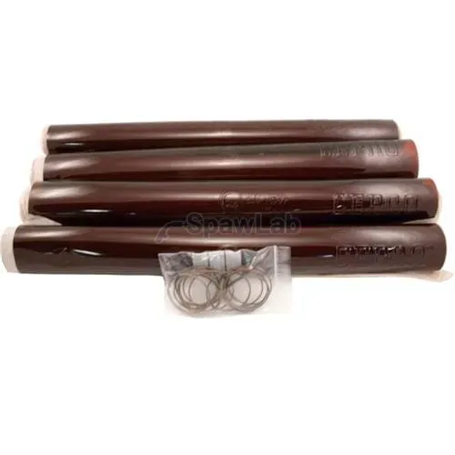 Migatronic brown welding strip curtains 2000 x 570, 4 pcs