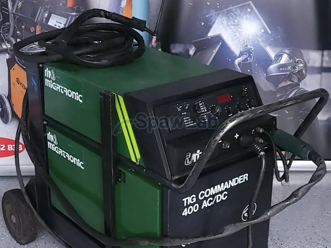 Migatronic Commander 400 AC/DC, gebrauchtes WIG-Schweißgerät