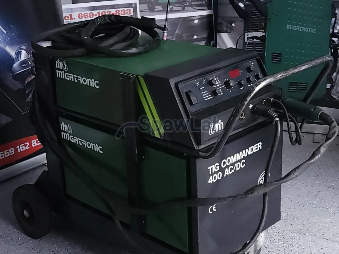 Migatronic Commander 400 AC/DC, gebrauchtes WIG-Schweißgerät, Bild 4