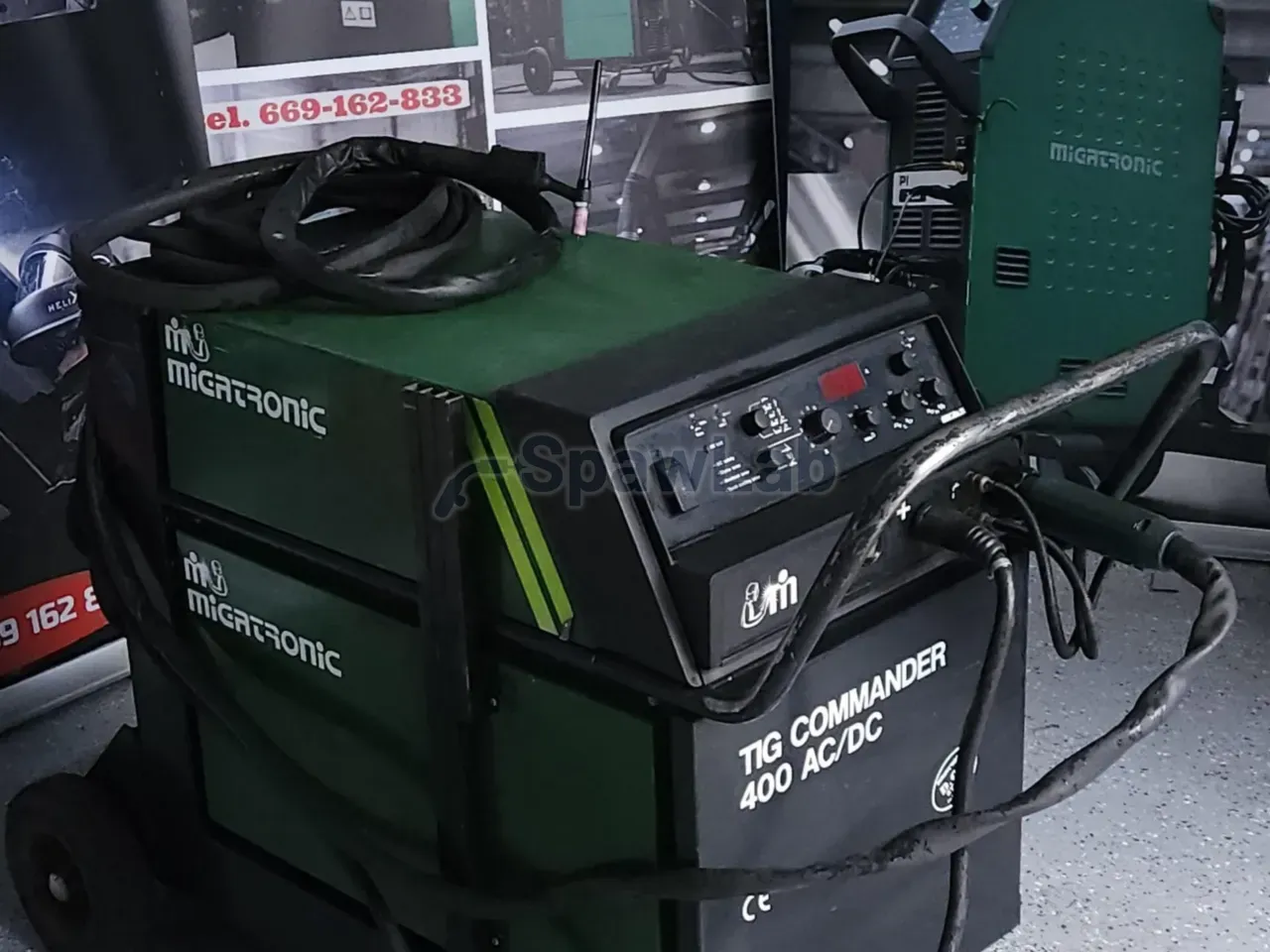 Migatronic Commander 400 AC/DC, gebrauchtes WIG-Schweißgerät, Bild 5