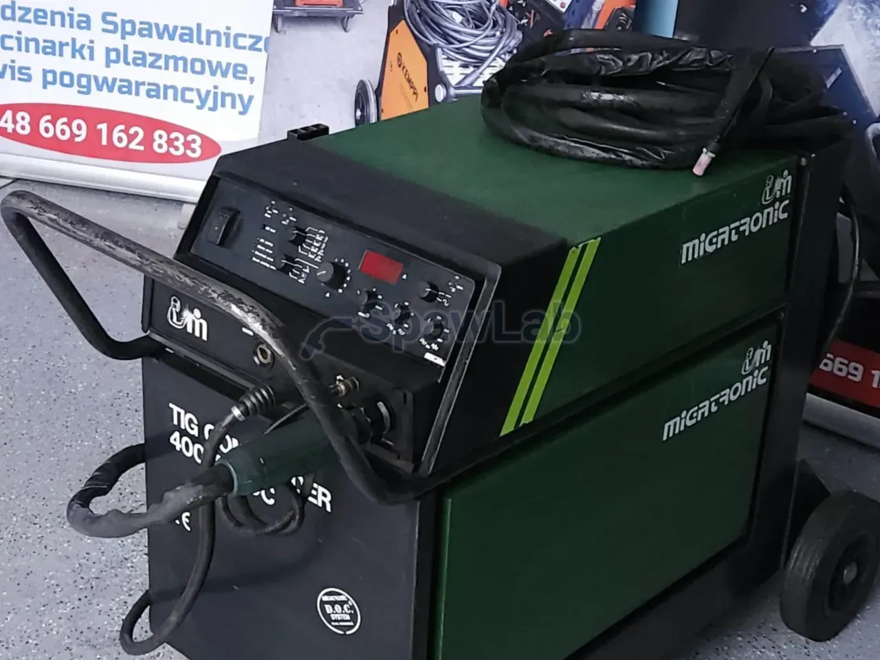 Migatronic Commander 400 AC/DC, gebrauchtes WIG-Schweißgerät, Bild 8