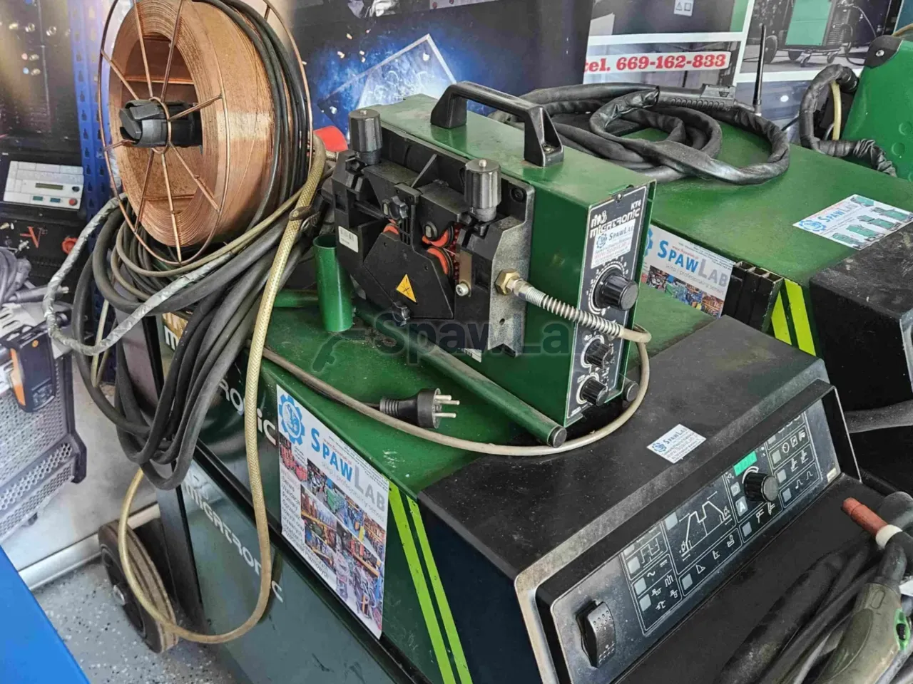Migatronic Commander 400 AC/DC + KT-4, used TIG welder